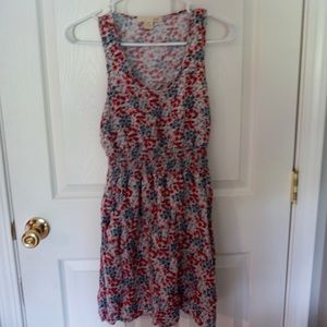 Floral pattern summer dress